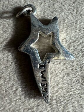 TWISH Silver Star & Lightning Pendant